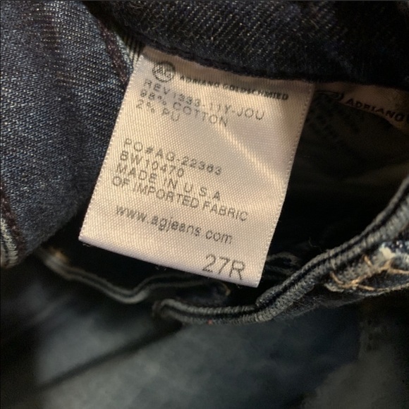 AG Jeans Stilt Crop Cuff 27 Denin - Picture 3 of 5